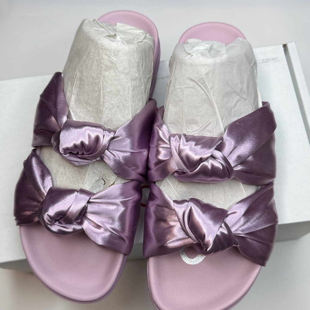 Circus NY by Sam Edelman Estelle Double Knotted Footbed Sandals- Orchid- Size 12 - Picture 6 of 13